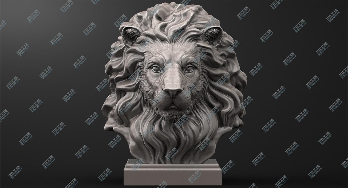 images/goods_img/2021040234/Lion Head Sculpture for 3d Printer/3.jpg